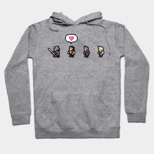 Pixel Gladio Love Hoodie